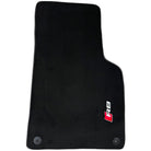 Black Floor Mats for Audi R8 (2015-2024) with Black Trim - AutoWin