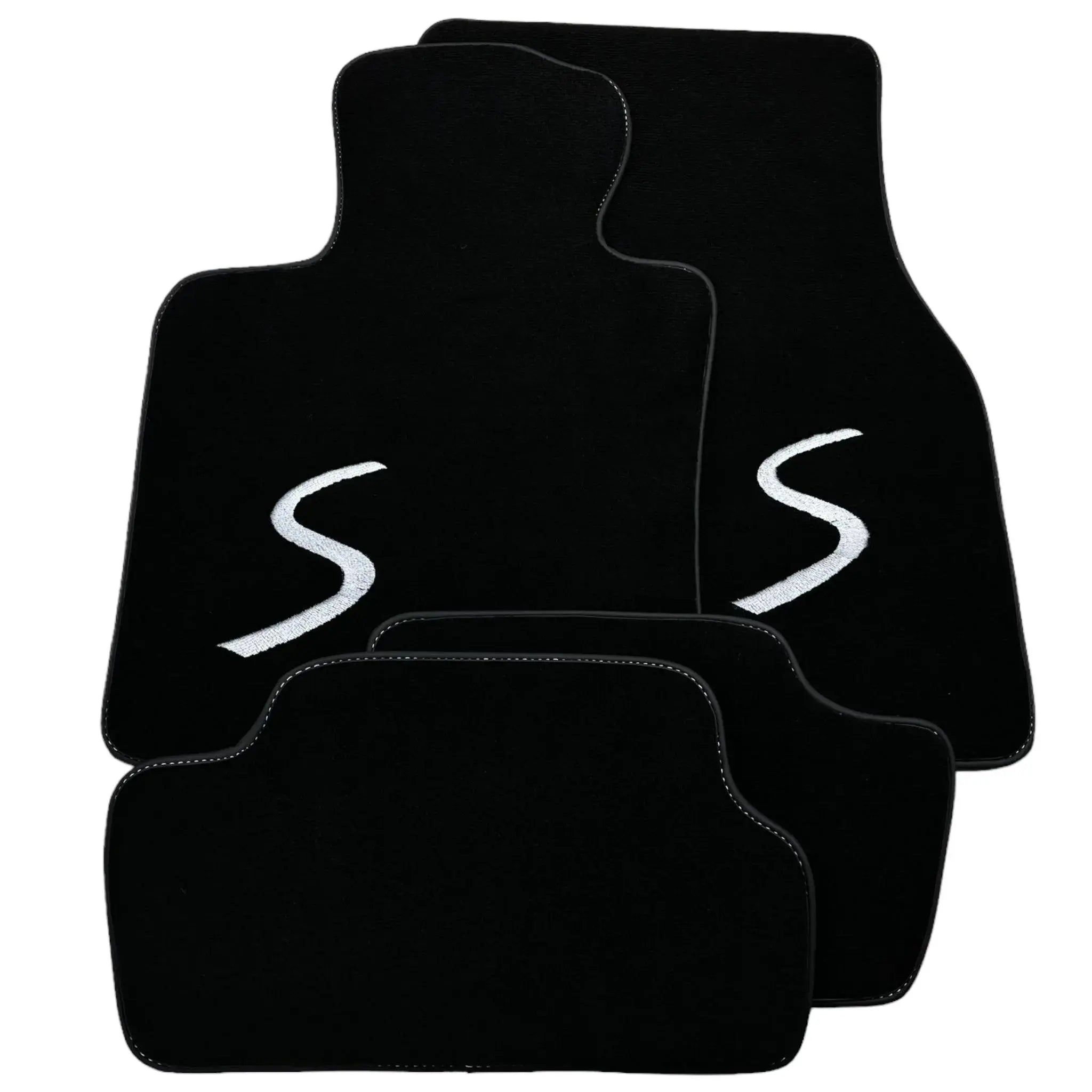 Black Floor Mats for Mini Clubman R55 (2007-2015)