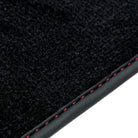 Black Floor Mats for Audi R8 (2015-2024) with Black Trim - AutoWin