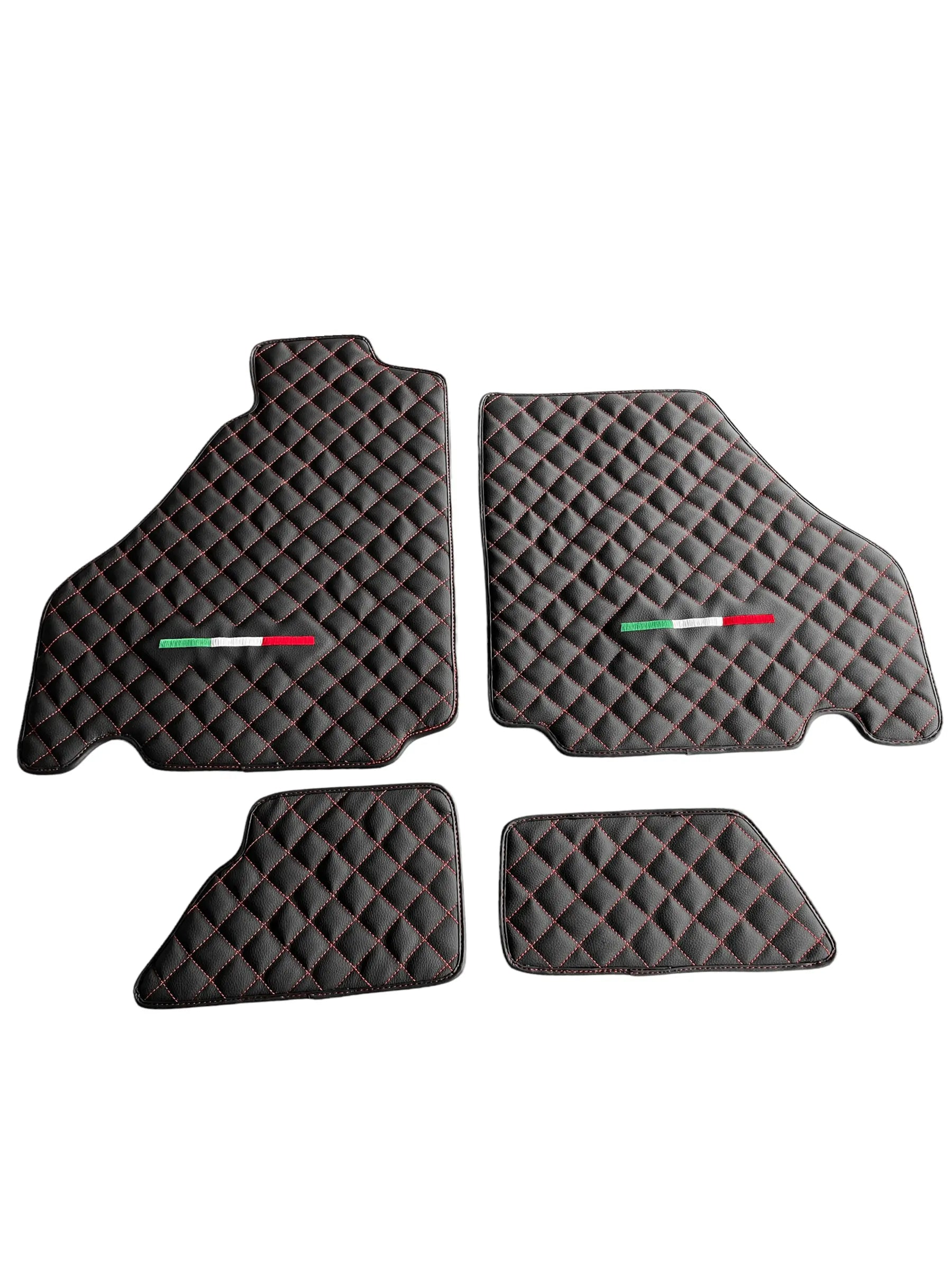 Floor Mats For Ferrari 360 2000-2008 Leather Autowin Brand - AutoWin