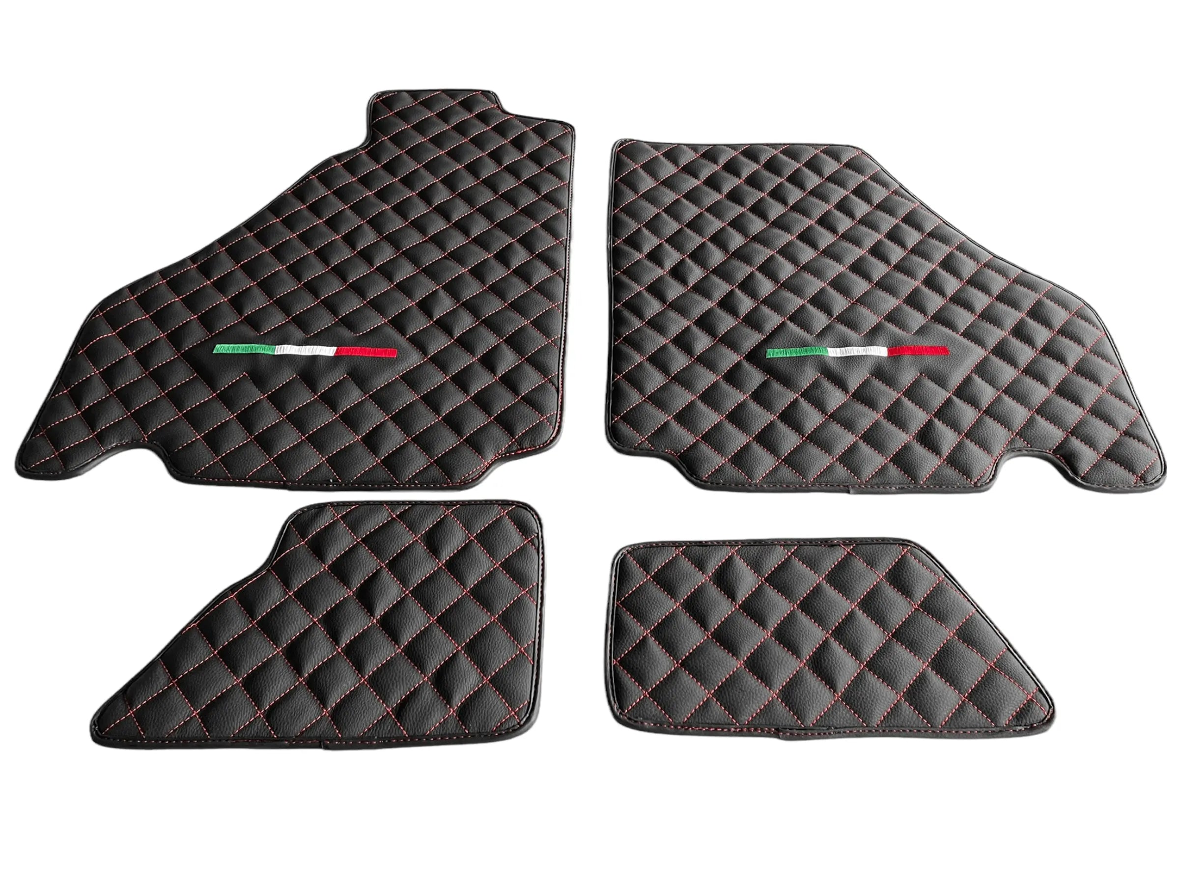 Floor Mats For Ferrari 360 2000-2008 Leather Autowin Brand - AutoWin