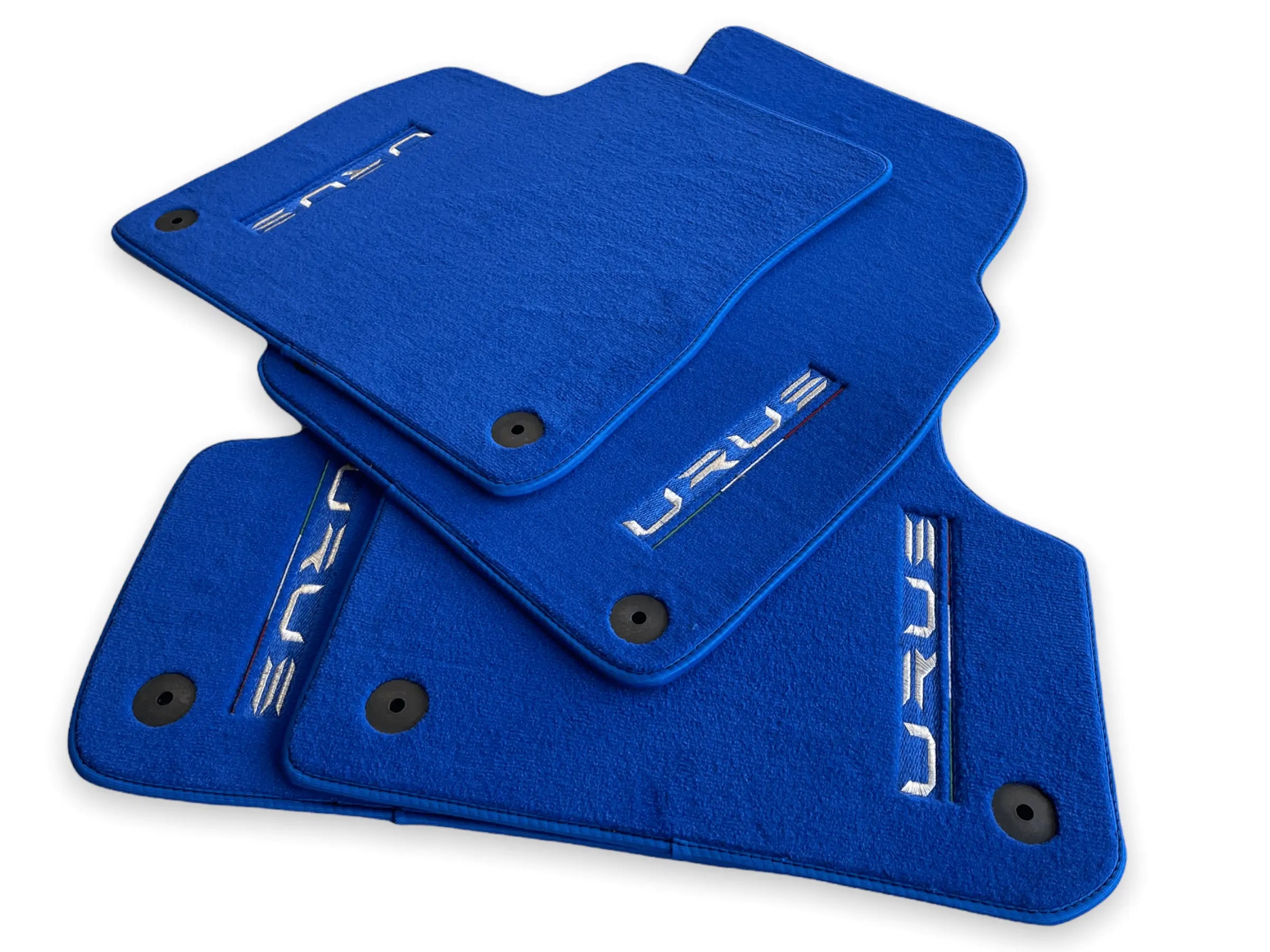 Floor Mats For Lamborghini Urus Blue Tailored Carpets - AutoWin