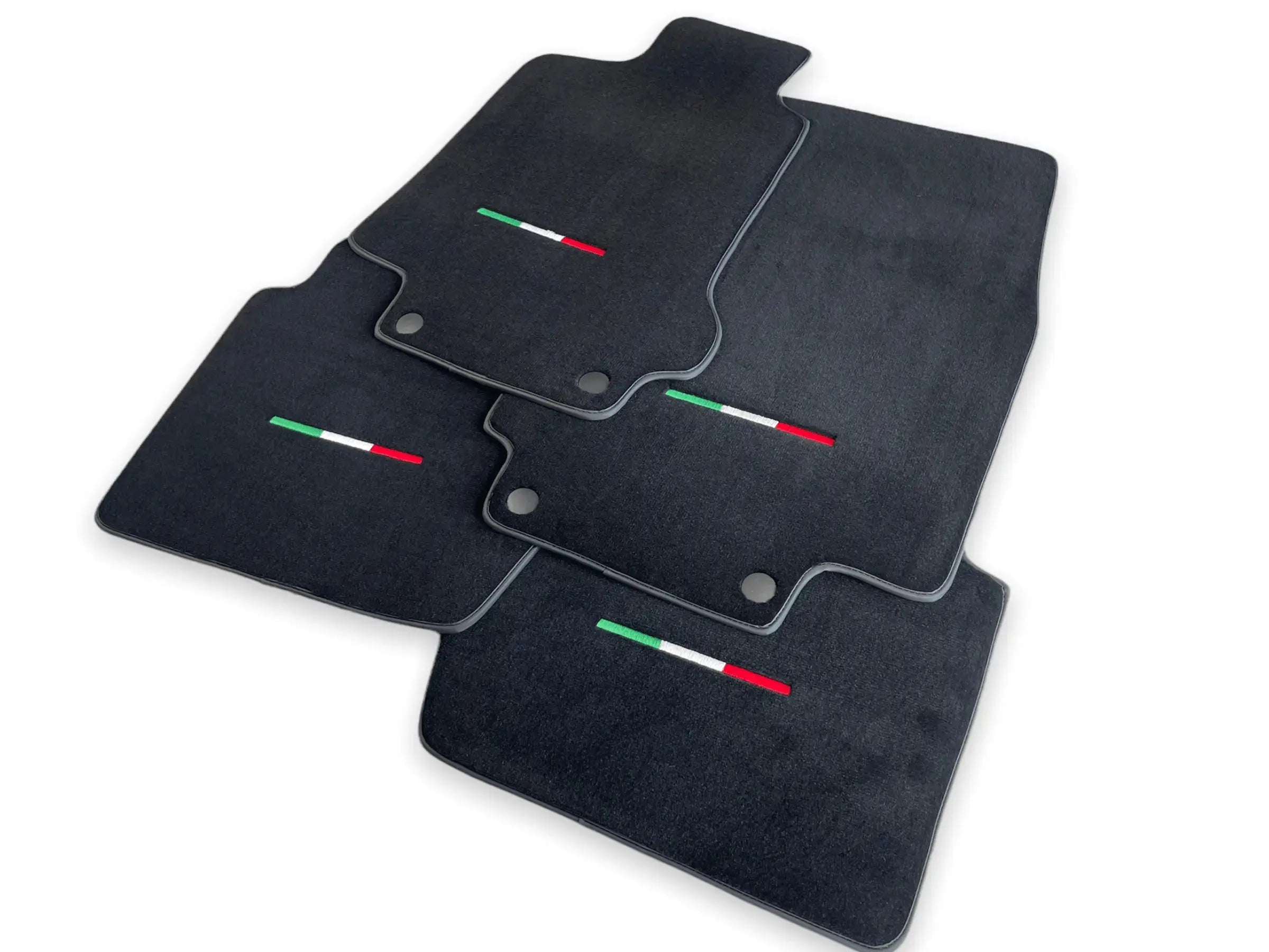 Floor Mats For Maserati GranTurismo Black IT Edition - AutoWin