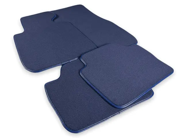 Floor Mats For Rolls Royce Phantom 2003–2016 Dark Blue - AutoWin