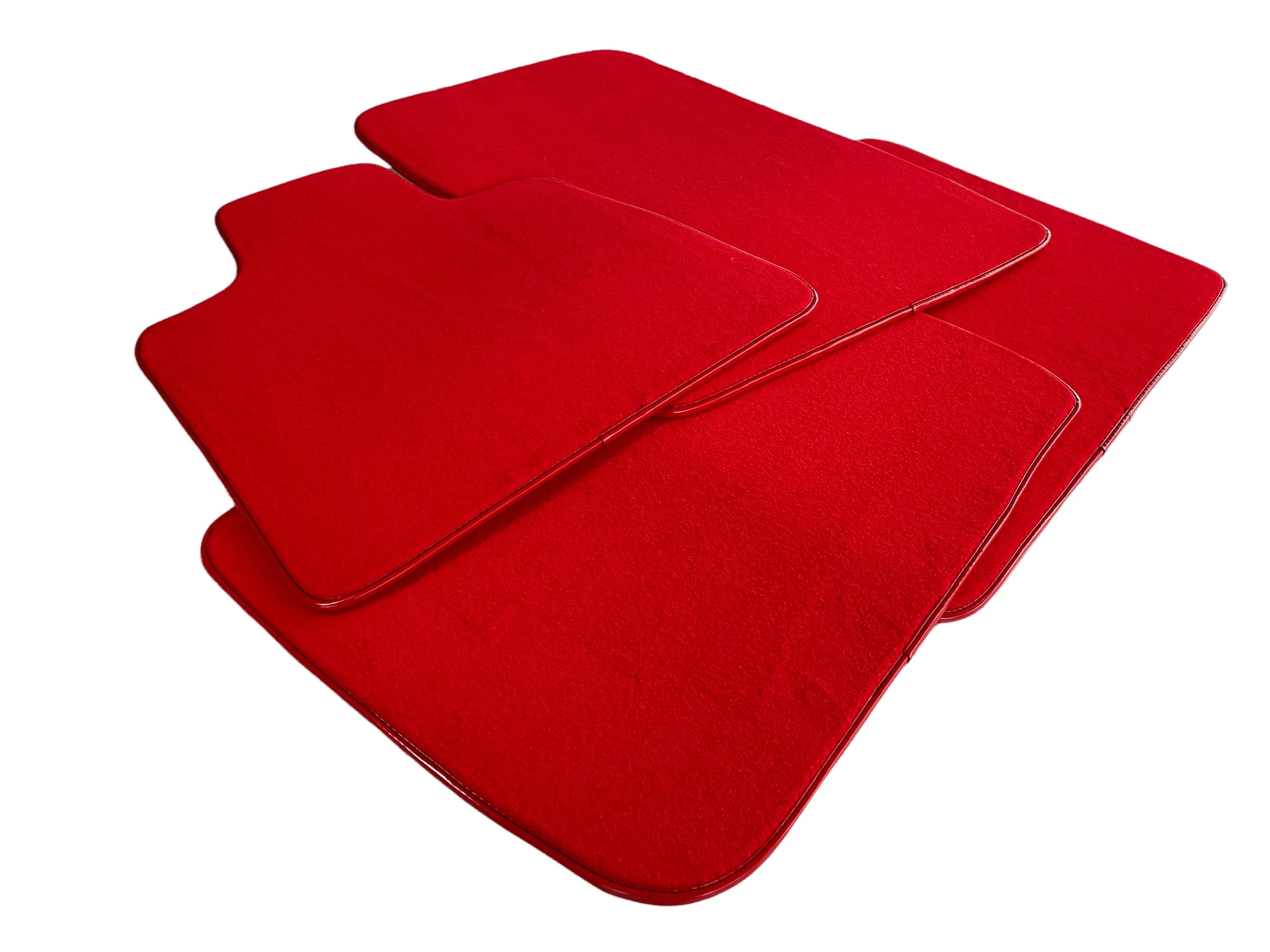 Floor Mats For Rolls Royce Shadow 1965-1977 Red - AutoWin