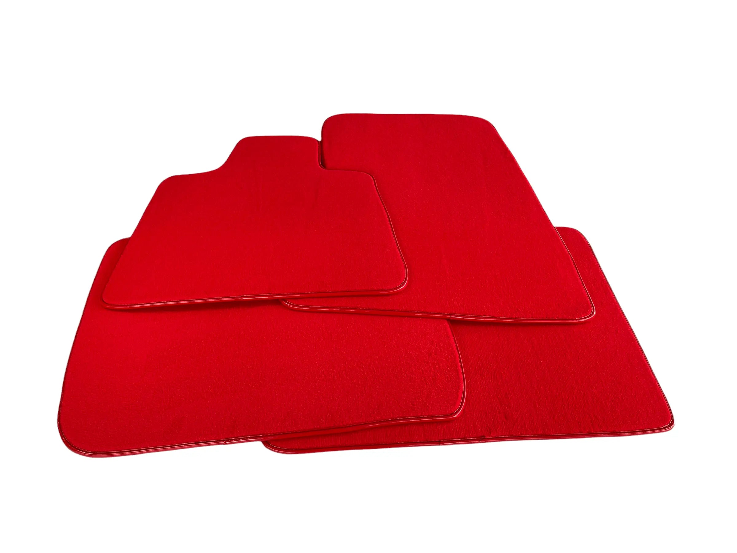 Floor Mats For Rolls Royce Shadow 1965-1977 Red - AutoWin