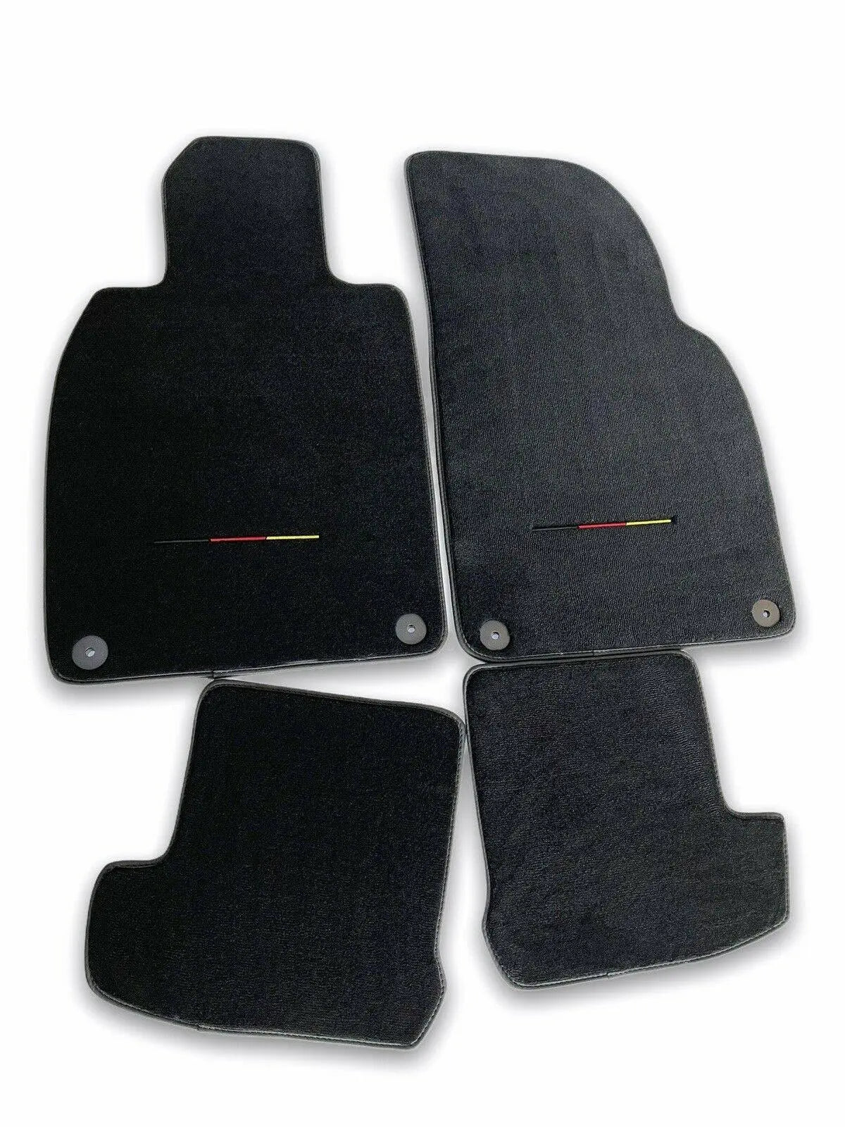 Floor Mats for Porsche Cayenne 2003-2010 Carpet Germany Flag AutoWin - AutoWin