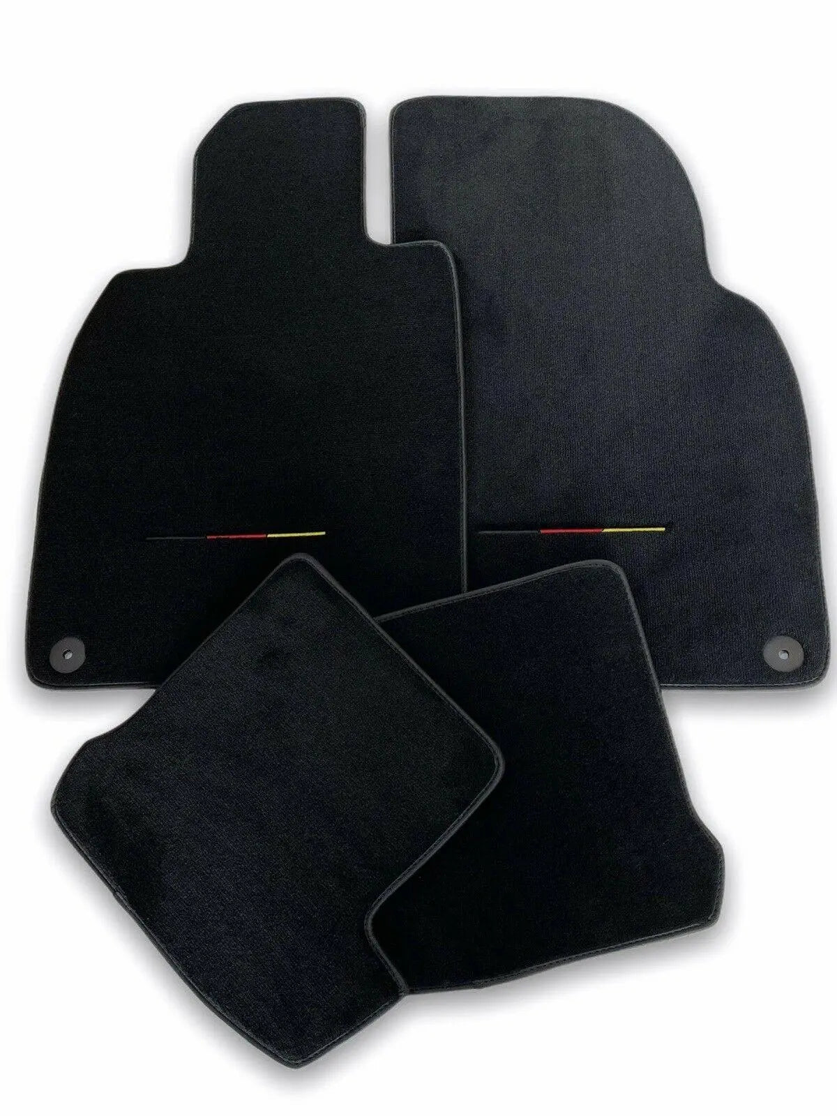 Floor Mats for Porsche Cayenne 2003-2010 Carpet Germany Flag AutoWin - AutoWin