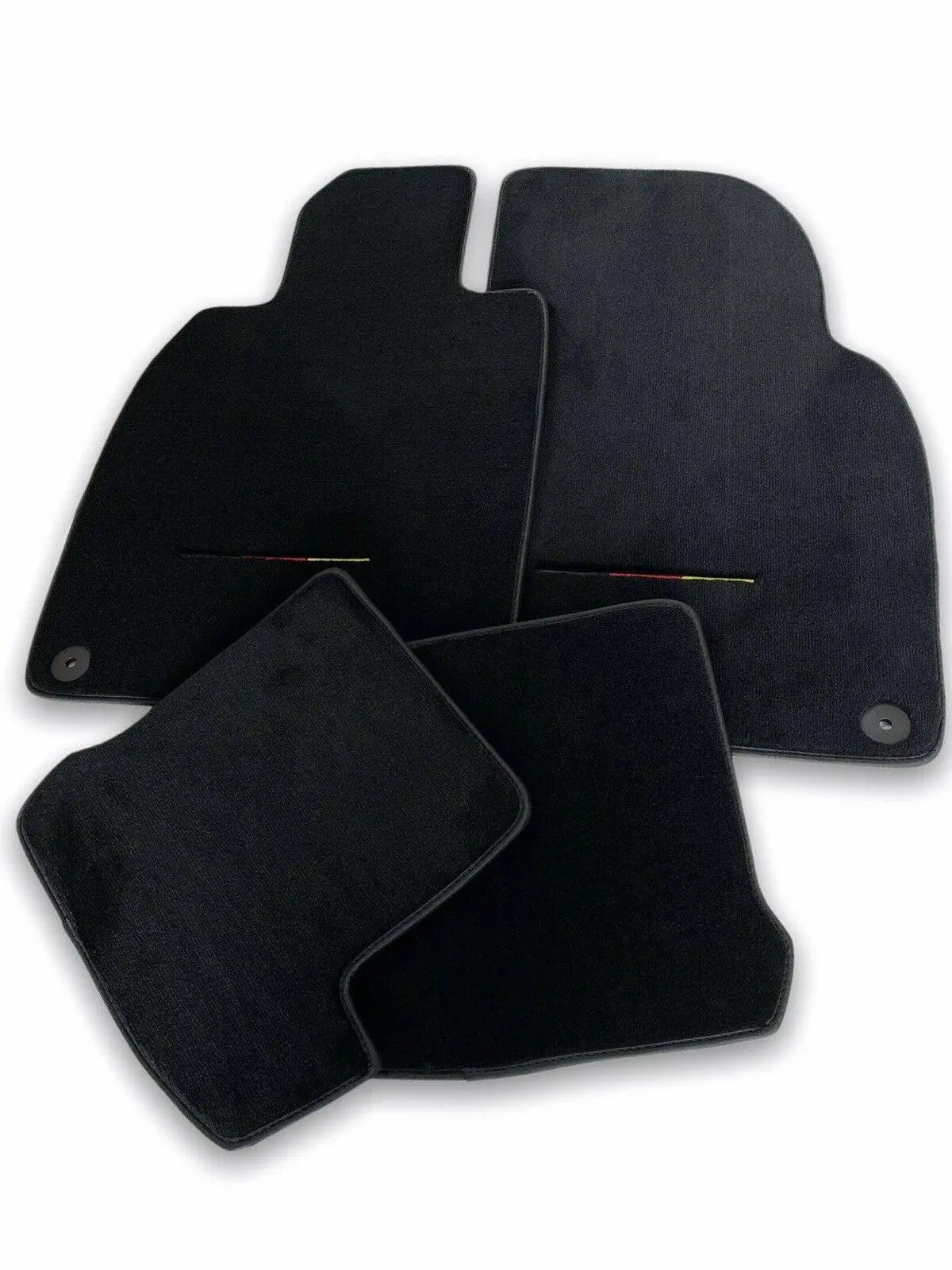 Floor Mats for Porsche Cayenne 2003-2010 Carpet Germany Flag AutoWin - AutoWin