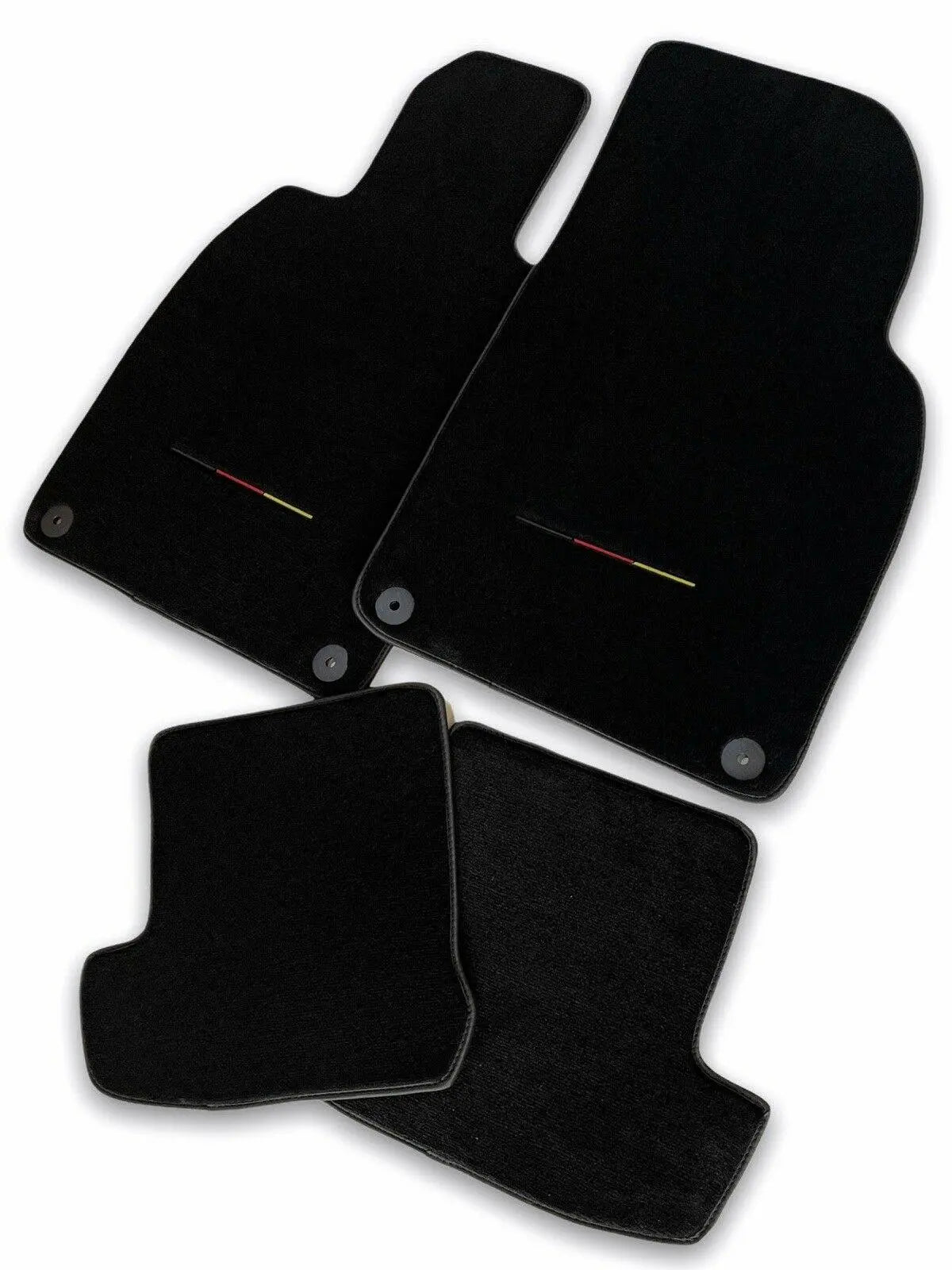 Floor Mats for Porsche Panamera 2009-2016 970 Exclusive Germany Flag AutoWin - AutoWin