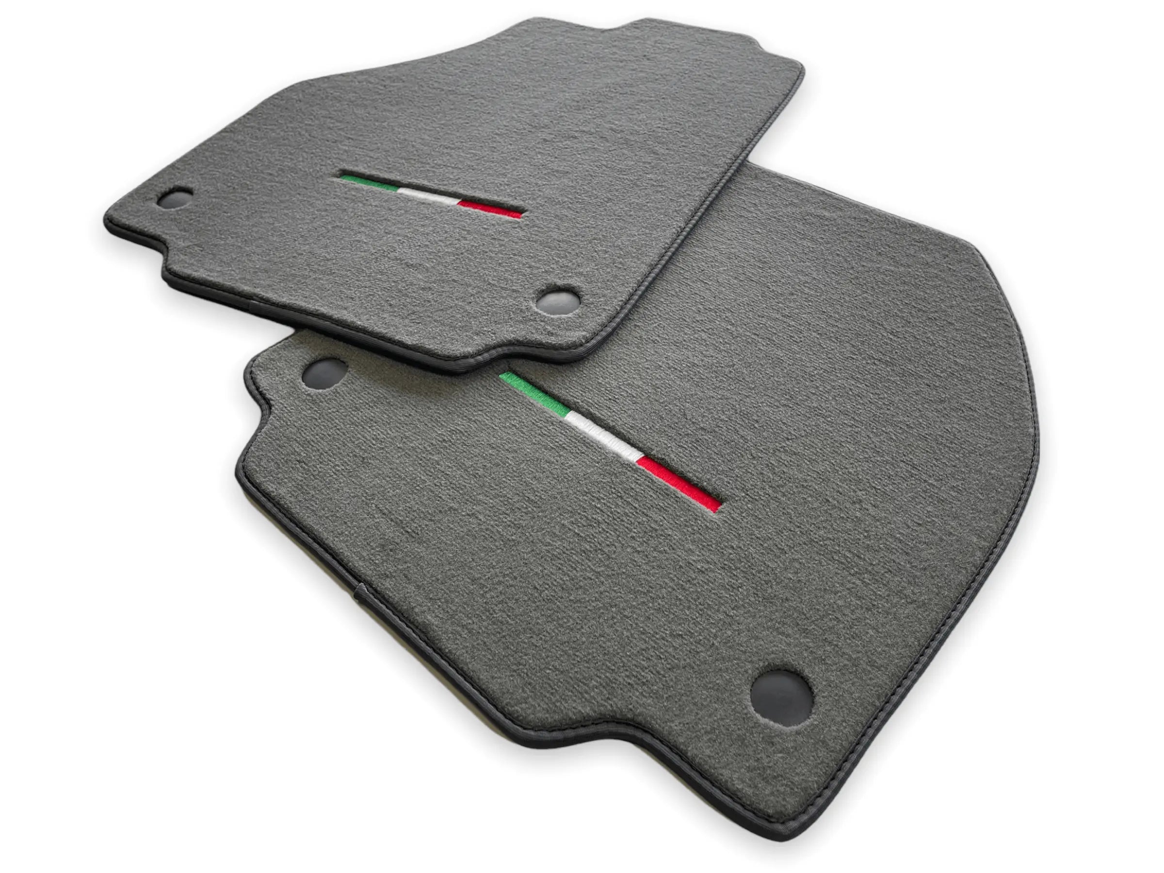 Mats For Ferrari 488 GTB 2015-2022 Gray AutoWin Brand Italian Edition - AutoWin