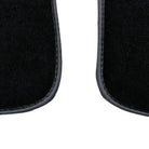 Black Floor Mats for Mini Cooper / One R50 (2001-2007) with Gray Trim - AutoWin