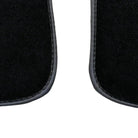 Black Floor Mats for Mini Cooper / One R56 (2007-2014) with Gray Trim - AutoWin