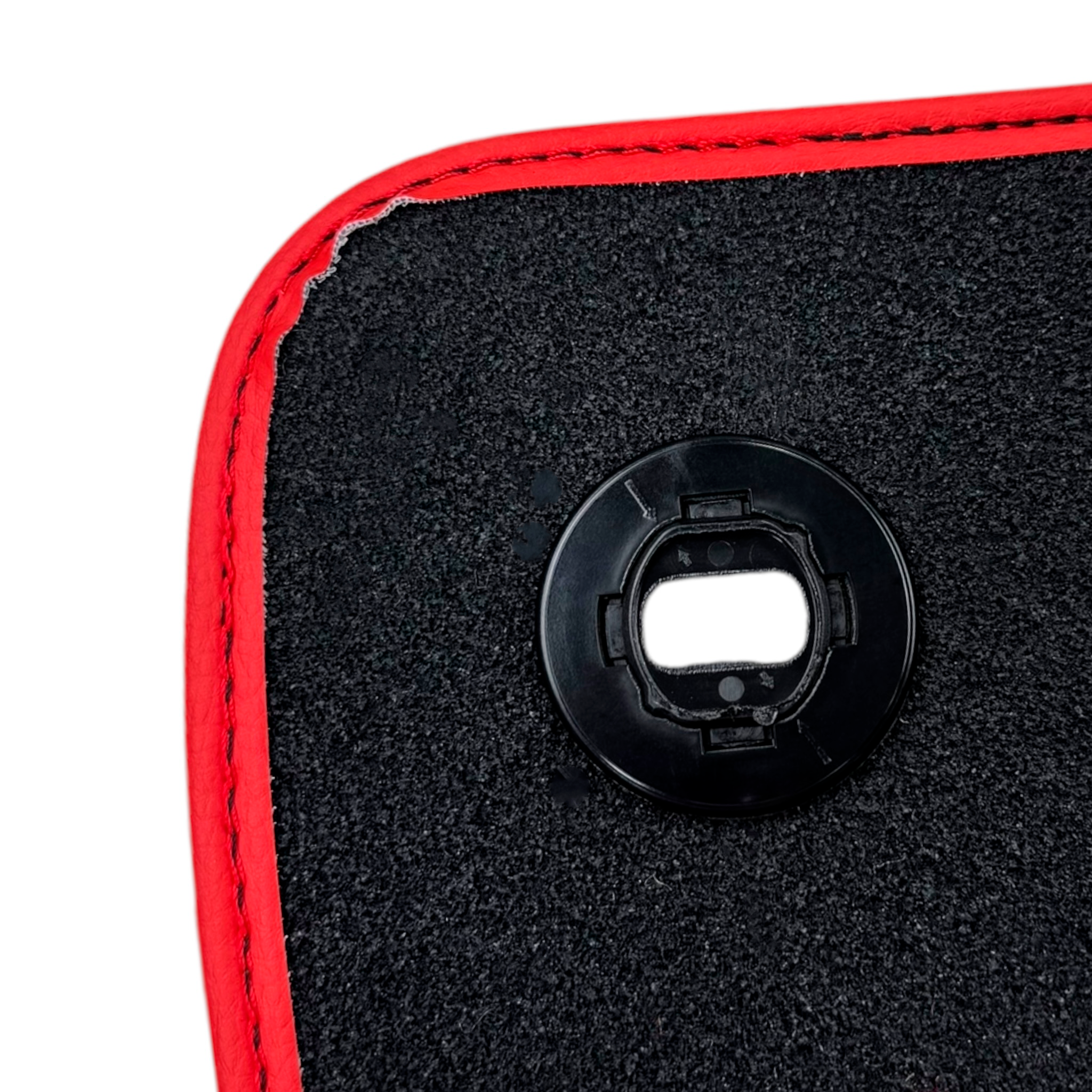 Red Floor Mats for Jaguar F-Pace (2016-2024) ER56 Design