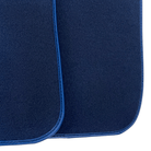 Dark Blue Floor Mats for Chevrolet Corvette C3 (1968-1982) - AutoWin