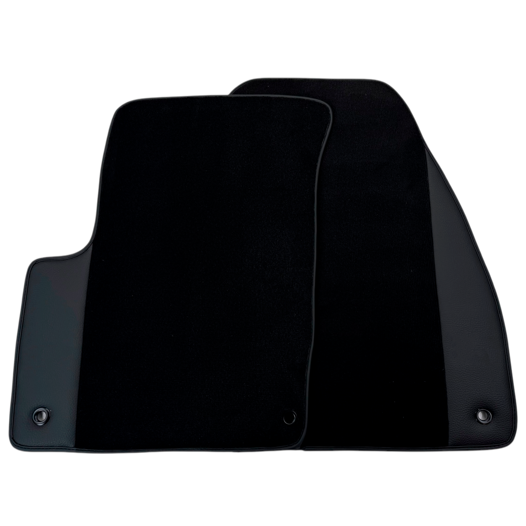 Black Floor Mats for Chevrolet TrailBlazer SS (2006) with Leather | AutoWin - AutoWin