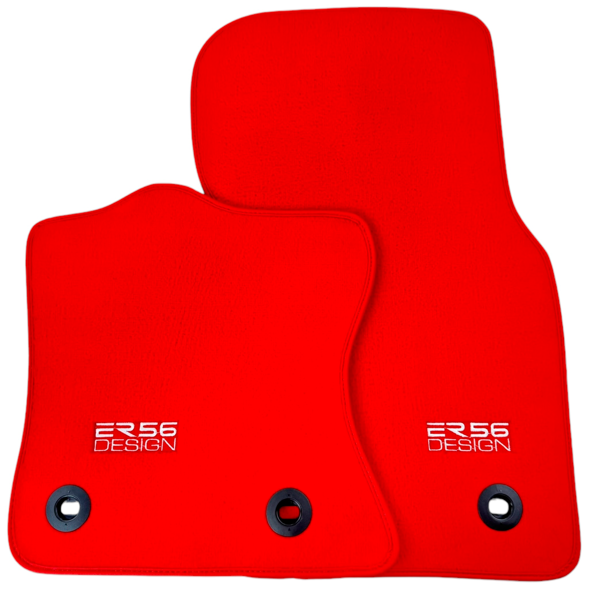 Red ER56 Design Floor Mats for Jaguar XJ (2003-2007)