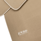 Beige Floor Mats for Lexus RC-F (2015-2024) by ER56 Design