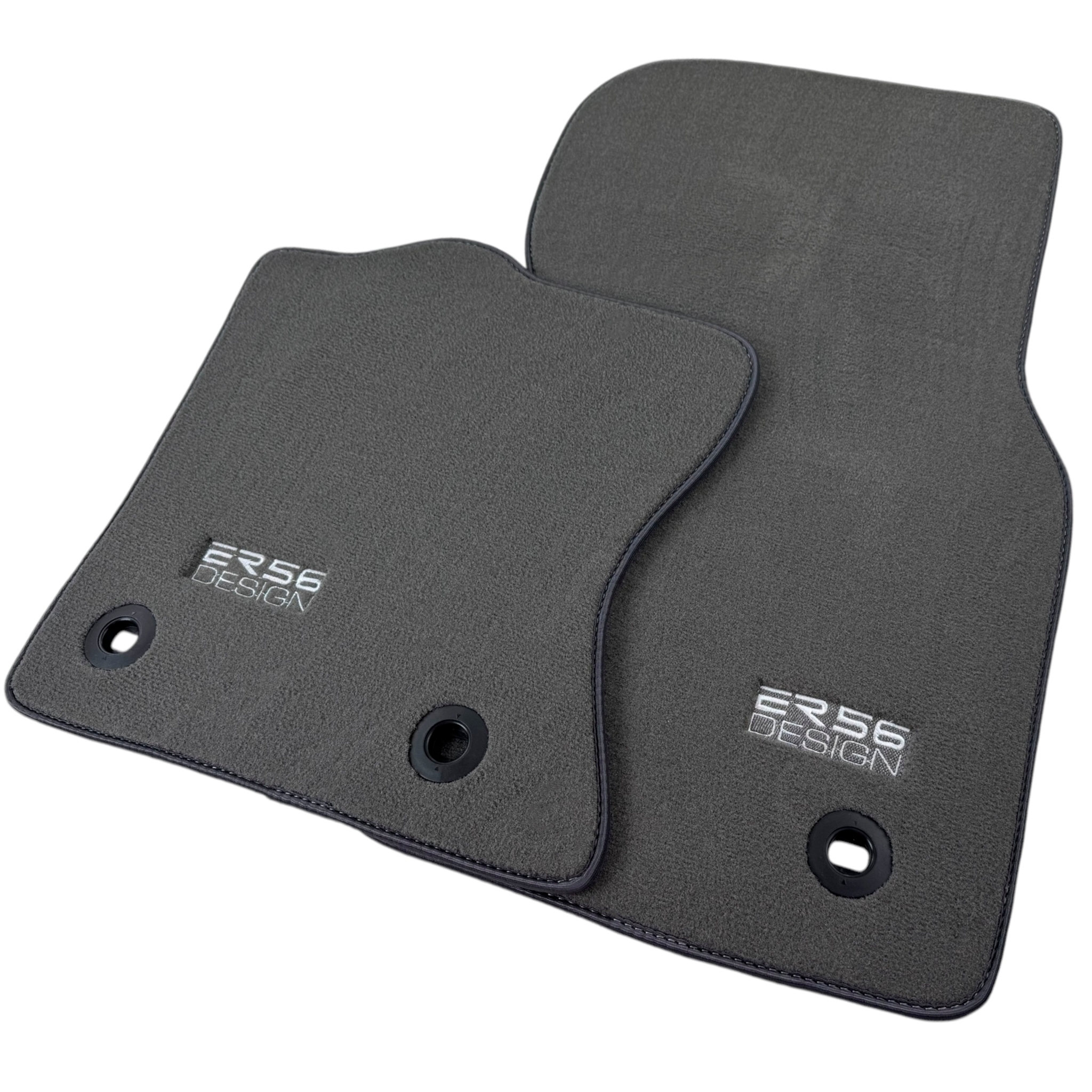 Gray Floor Mats for Jaguar F-Type (2014-2020) by ER56 Design - AutoWin