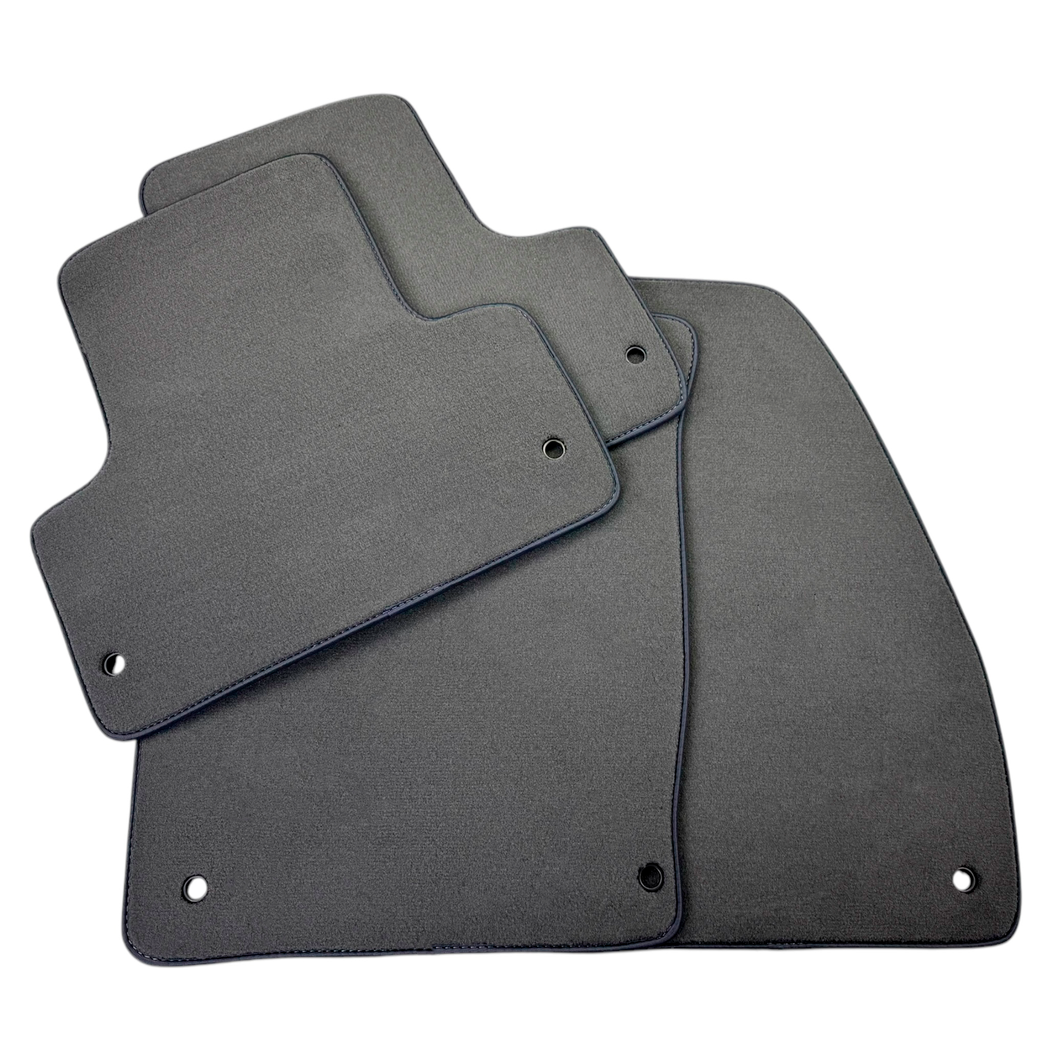 Gray Floor Mats for Jeep Renegade (2014-2018) Distance Fixing Points Co-Driver 18 cm | AutoWin