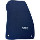 Dark Blue Floor Mats for Jeep Avenger (2023-2024) Electric by ER56 Design