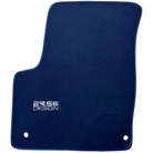 Dark Blue Floor Mats for Jeep Renegade Plug-in Hybrid (2020-2024) Co Drive Without Fixing System by ER56 Design