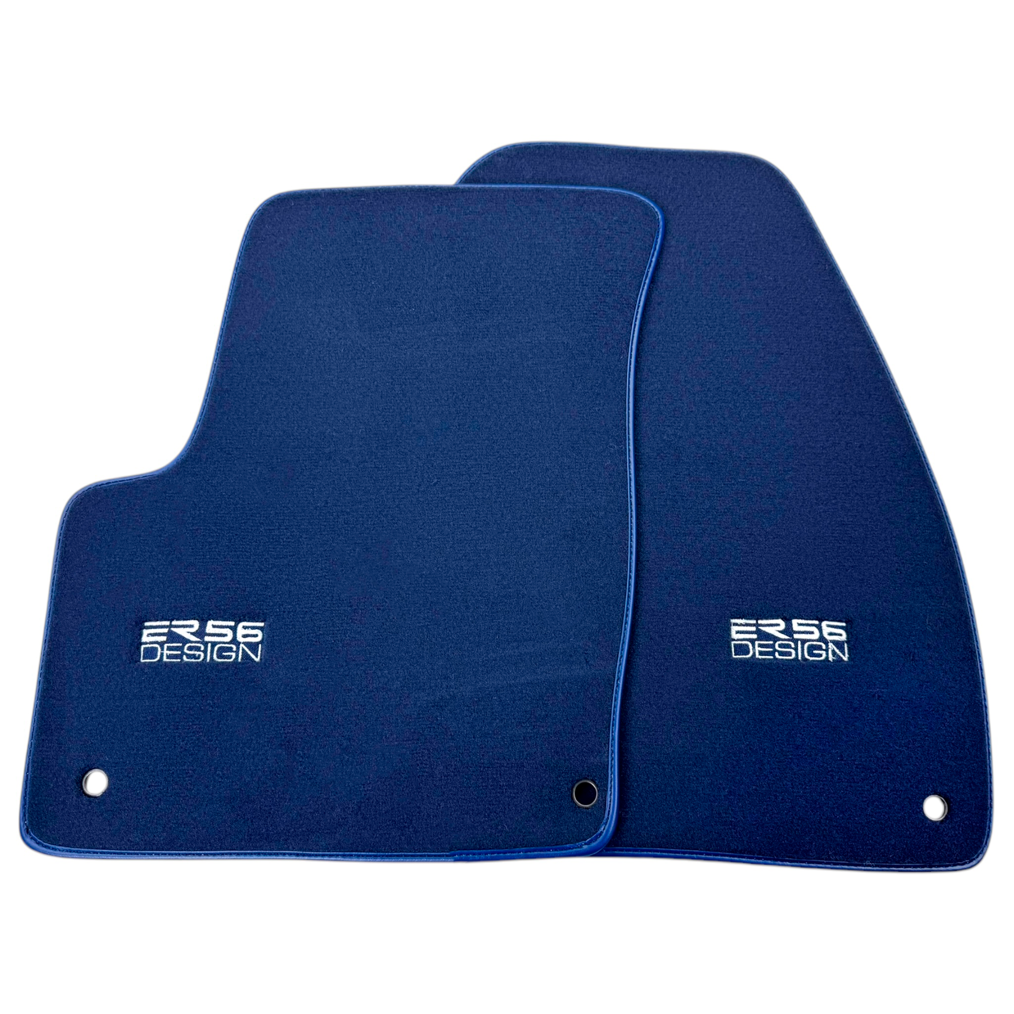 Dark Blue Floor Mats for Lincoln MKZ (2006-2020) by ER56 Design