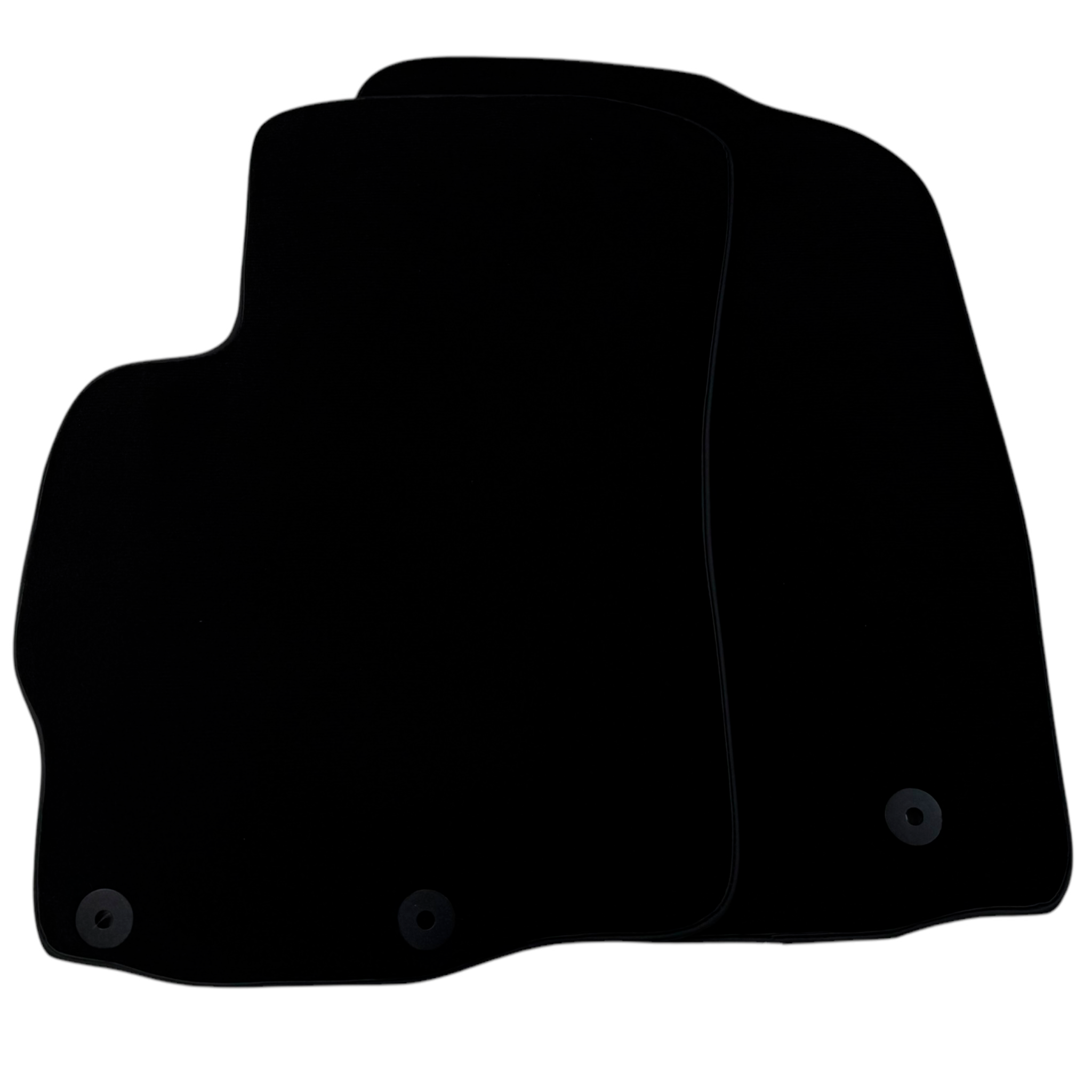 Black Floor Mats for Mitsubishi Lancer (2007-2011) by AutoWin