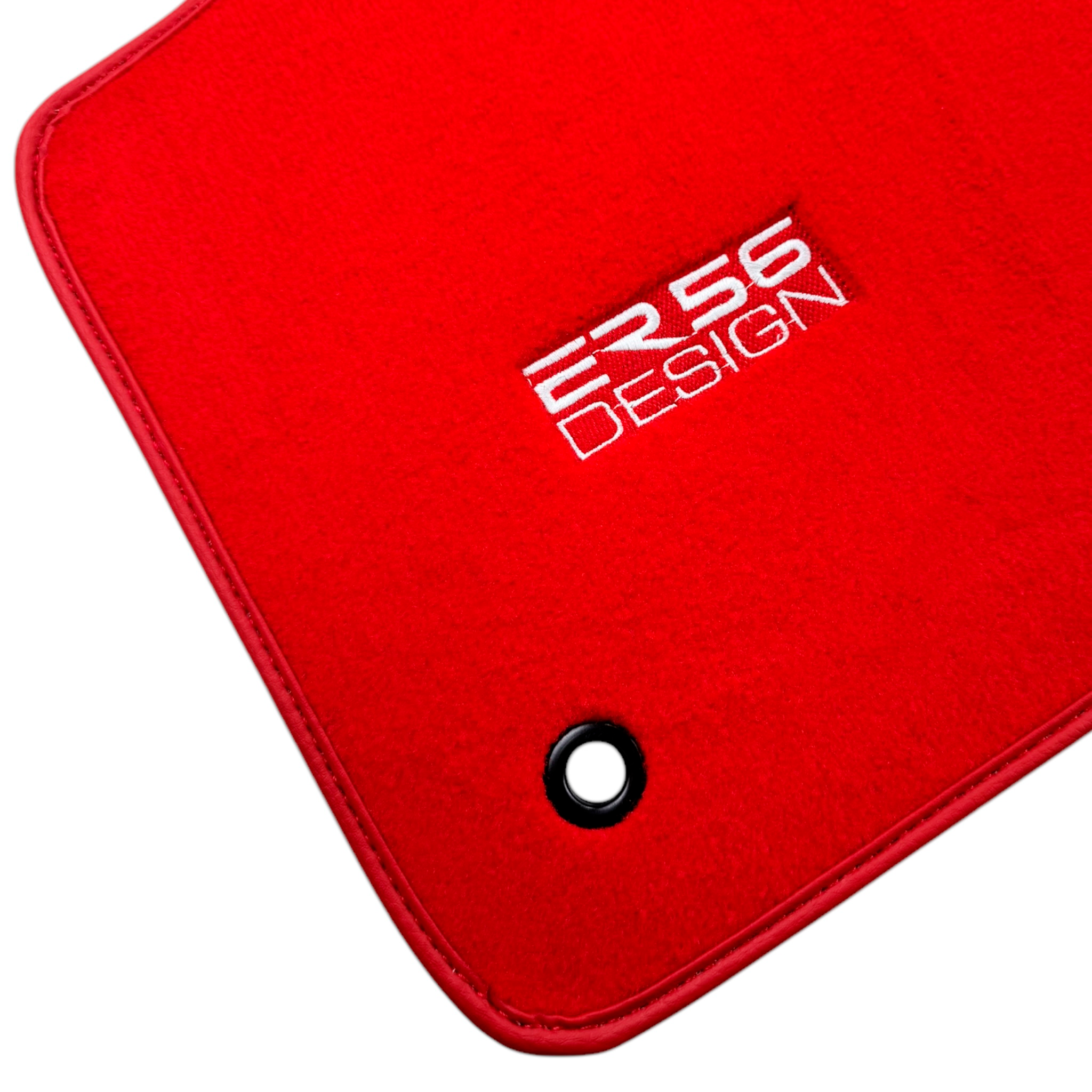 Red Floor Mats for Range Rover Evoque (2011-2015) 3/5-Doors by ER56 Design - AutoWin