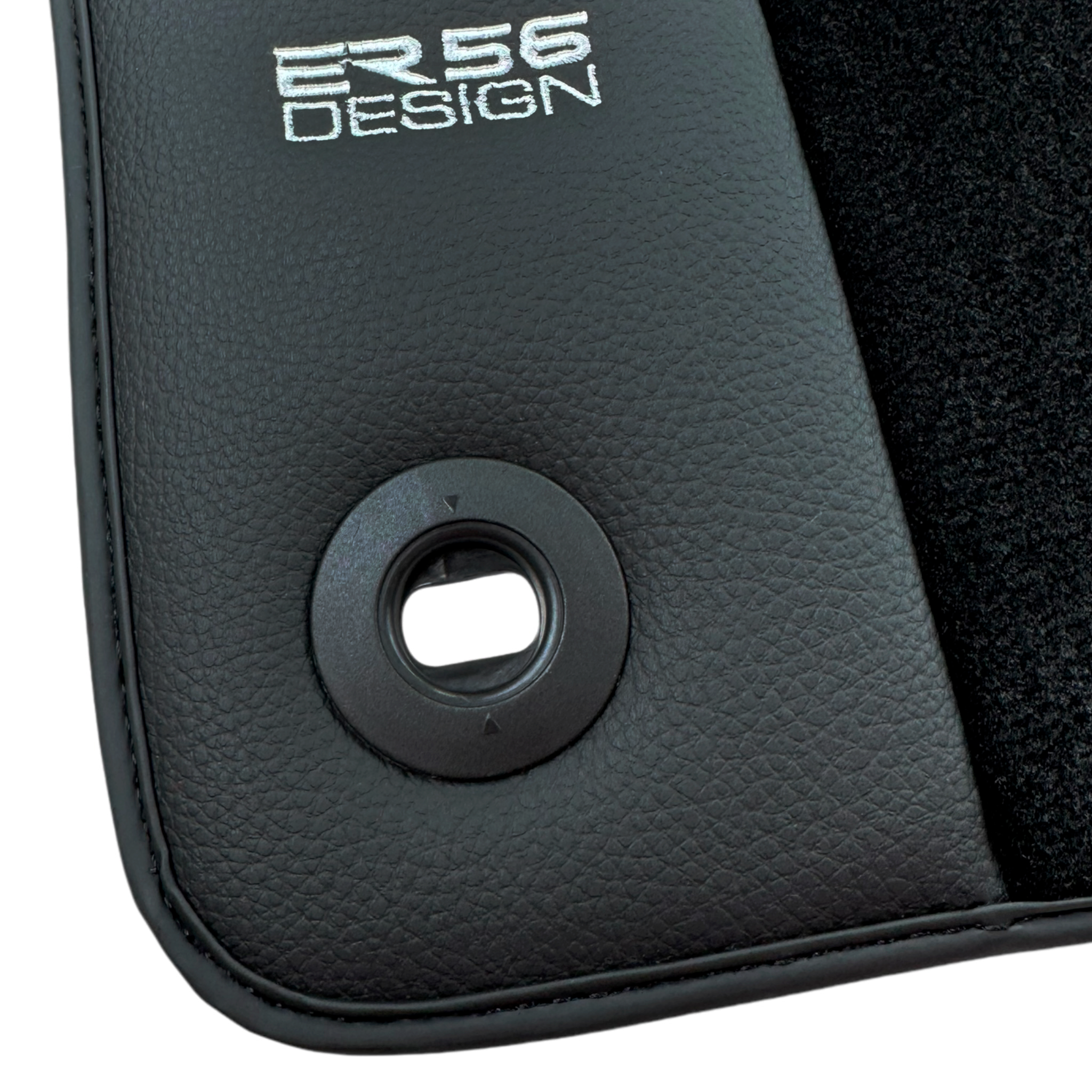 Black ER56 Design Floor Mats for Jaguar XF (2012-2015) Sportbrake