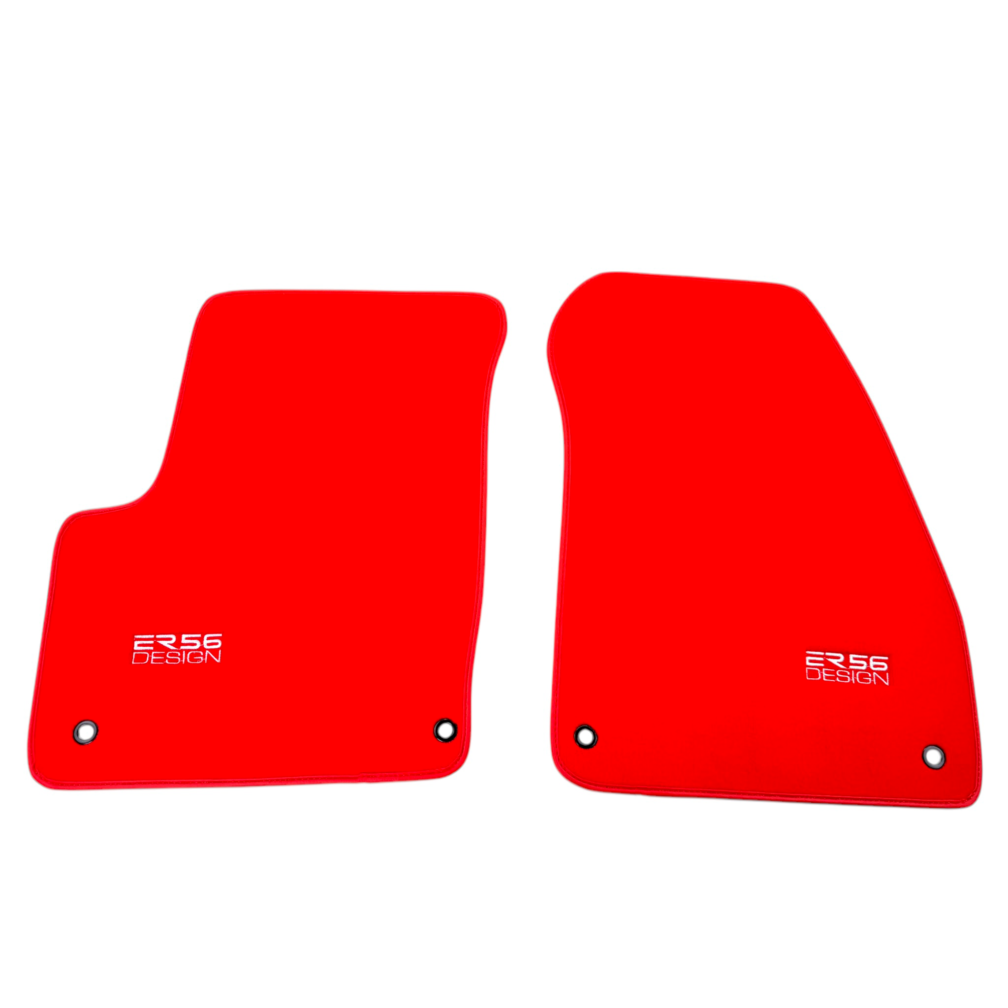 Red Floor Mats for Lincoln MKX (2007-2018) SUV by ER56 Design