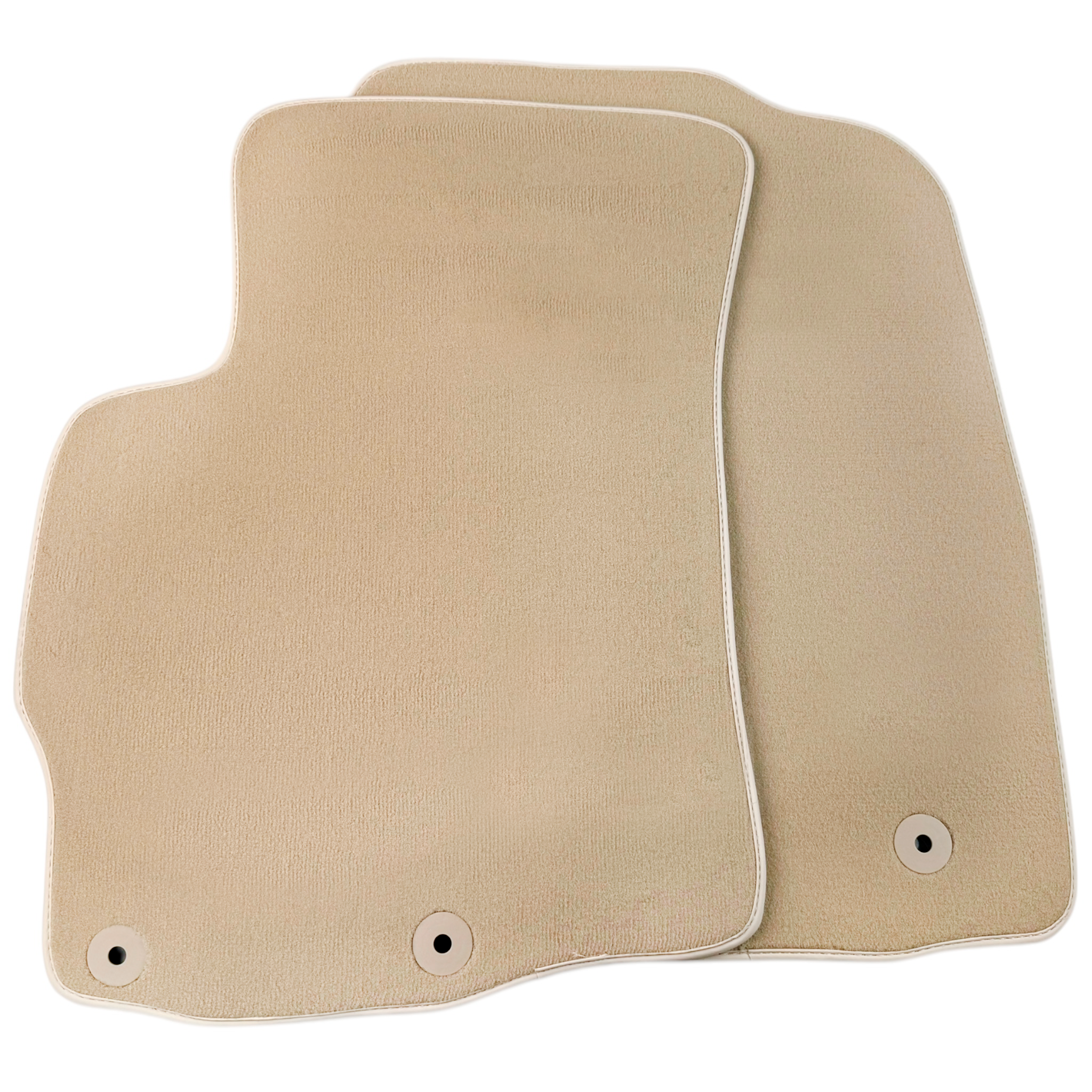 Beige Floor Mats for Mitsubishi Lancer (2007-2011) by AutoWin