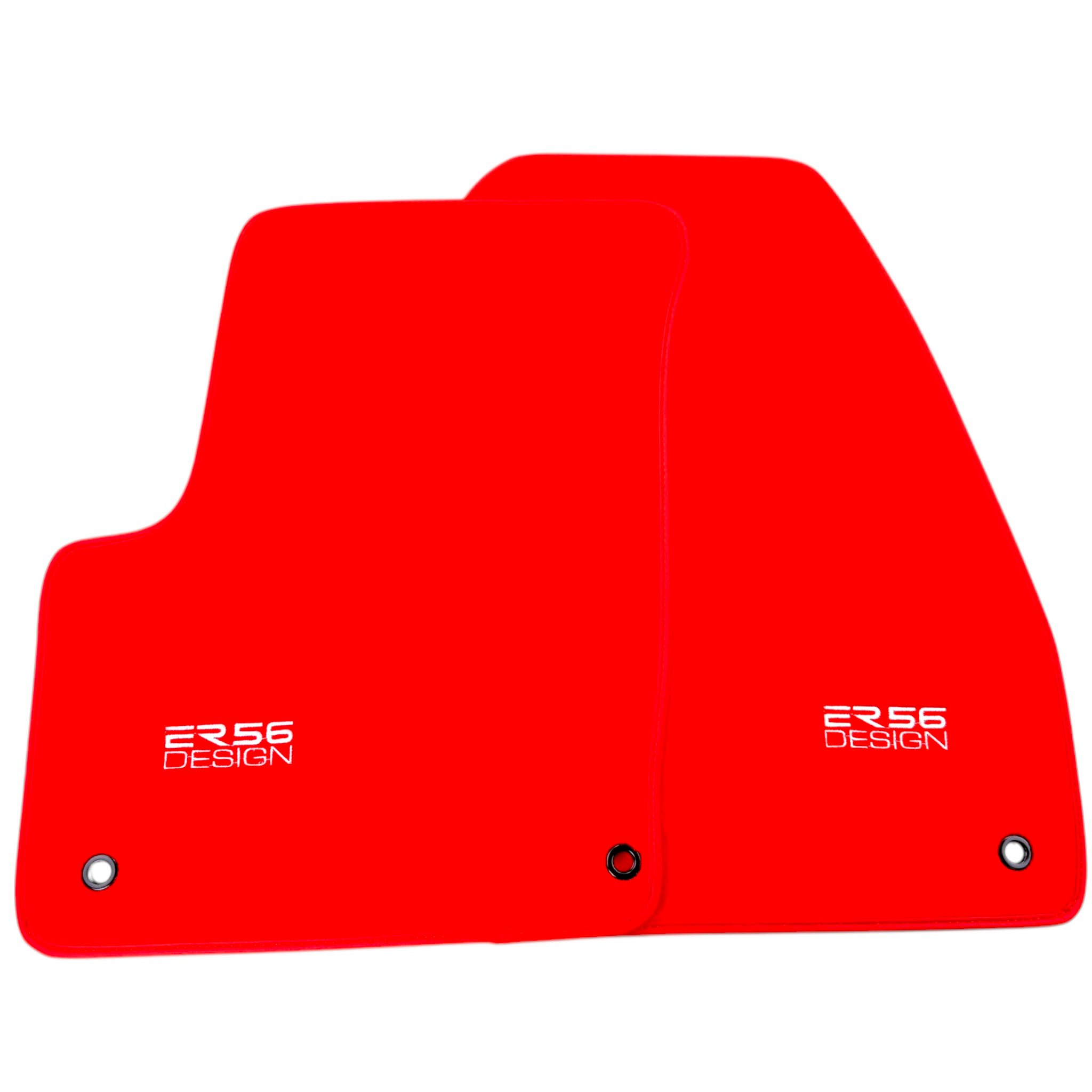 Red Floor Mats for Lincoln Town Car (1980-2011) by ER56 Design