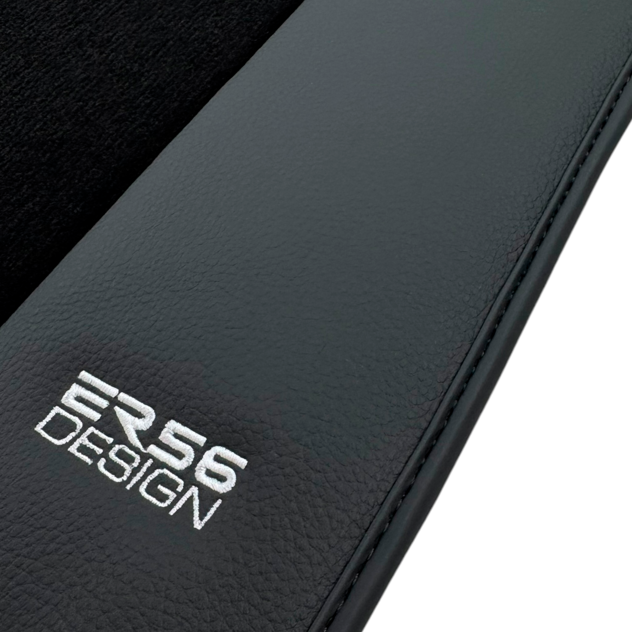 Black ER56 Design Floor Mats for Jaguar F-Type (2014-2020)