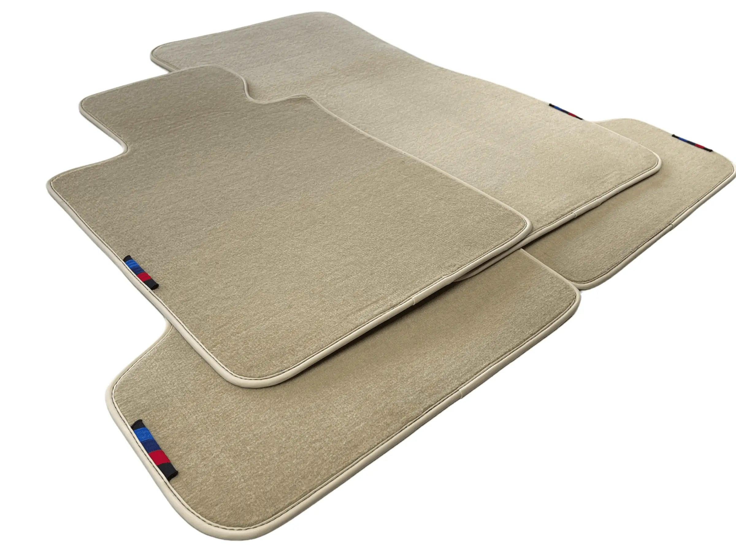 Beige Mats For BMW 5 Series E61 Wagon With M Package - AutoWin