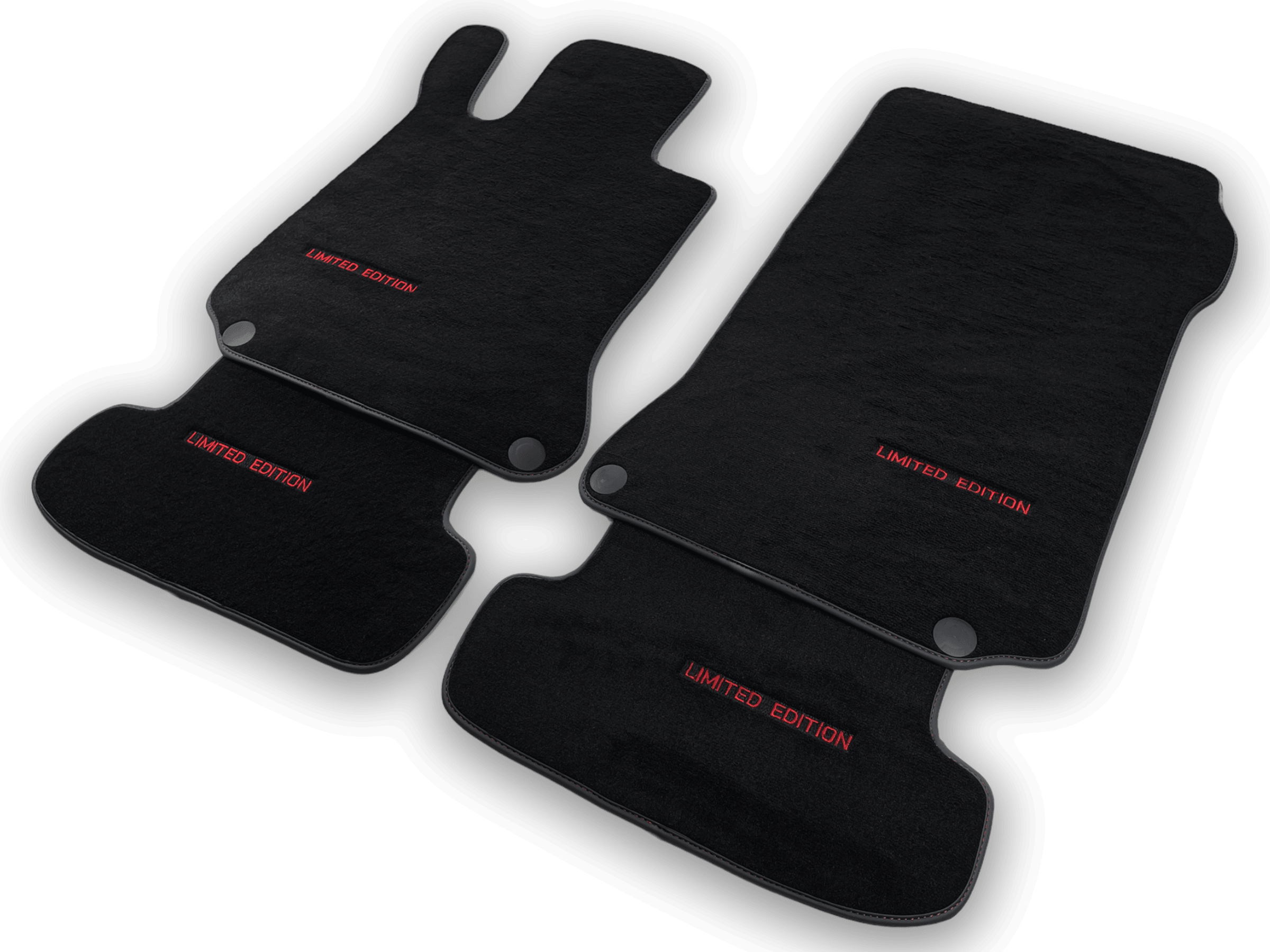 Black Floor Mats For Mercedes Benz A-Class W177 Hybrid (2019-2023) | Limited Edition