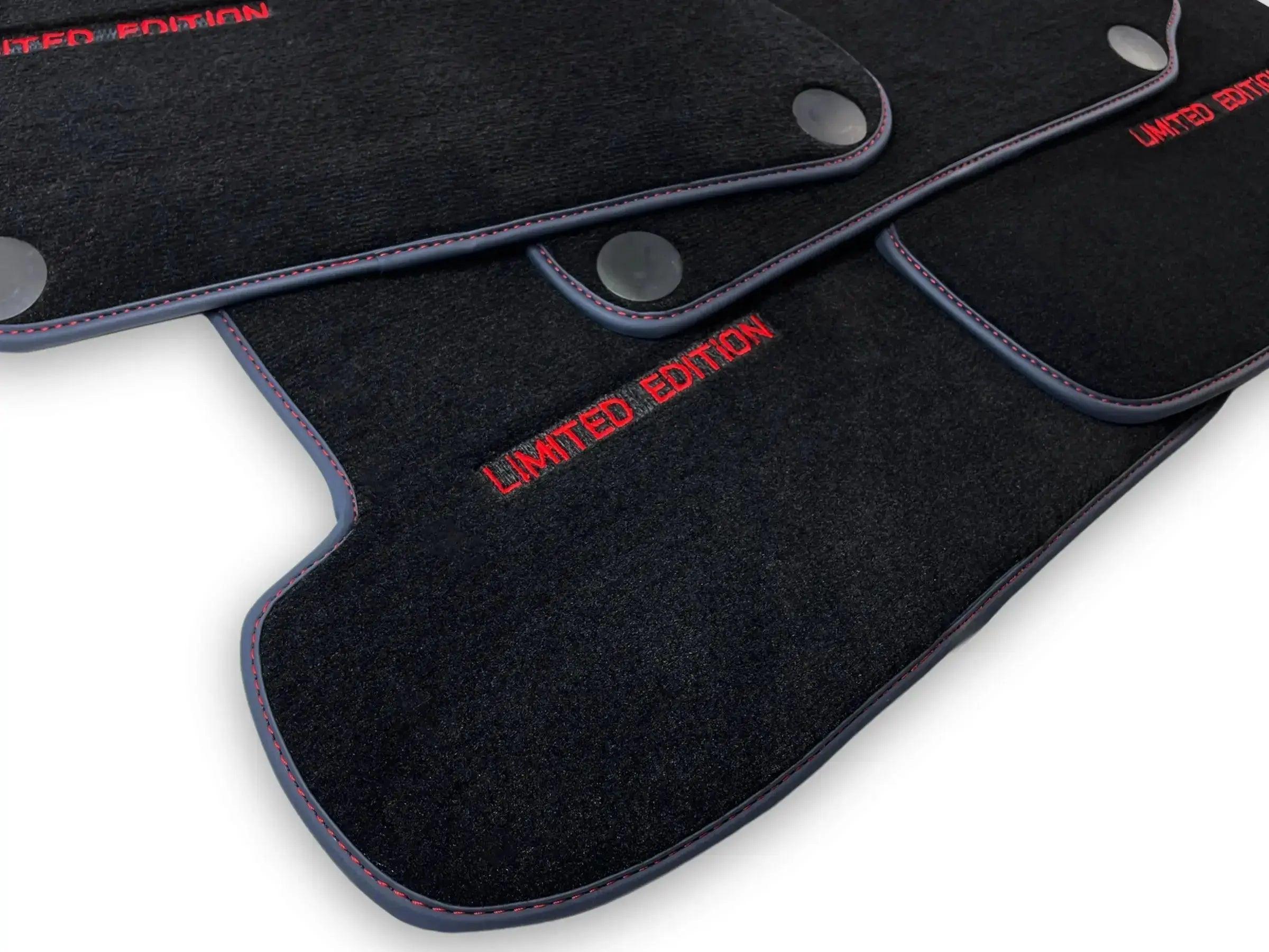 Black Floor Mats For Mercedes Benz E-Class W211 Sedan (2002-2009) | Limited Edition - AutoWin