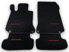 Black Floor Mats For Mercedes Benz E-Class W211 Sedan (2002-2009) | Limited Edition - AutoWin