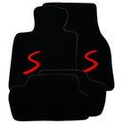 Black Floor Mats for Mini Cooper / One R53 (2001-2007) Cooper S