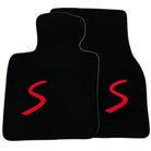 Black Floor Mats for Mini Cooper / One R53 (2001-2007) Cooper S