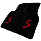 Black Floor Mats for Mini Cooper / One R53 (2001-2007) Cooper S