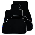 Black Mats For BMW 6 Series F13 2-door Coupe | White Trim - AutoWin