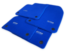 Blue Floor Mats for A7 - C8 (2018-2023) | ER56 Design