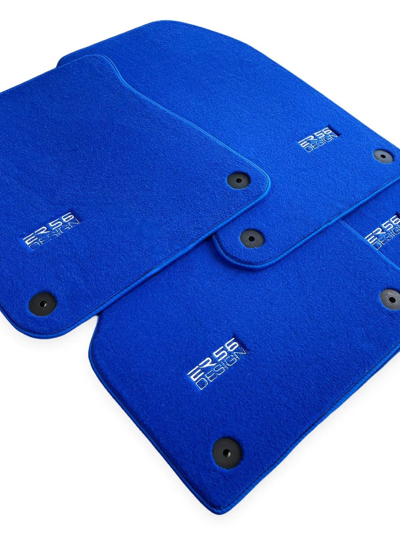 Blue Floor Mats for Audi Q5 8R (2008-2017) | ER56 Design