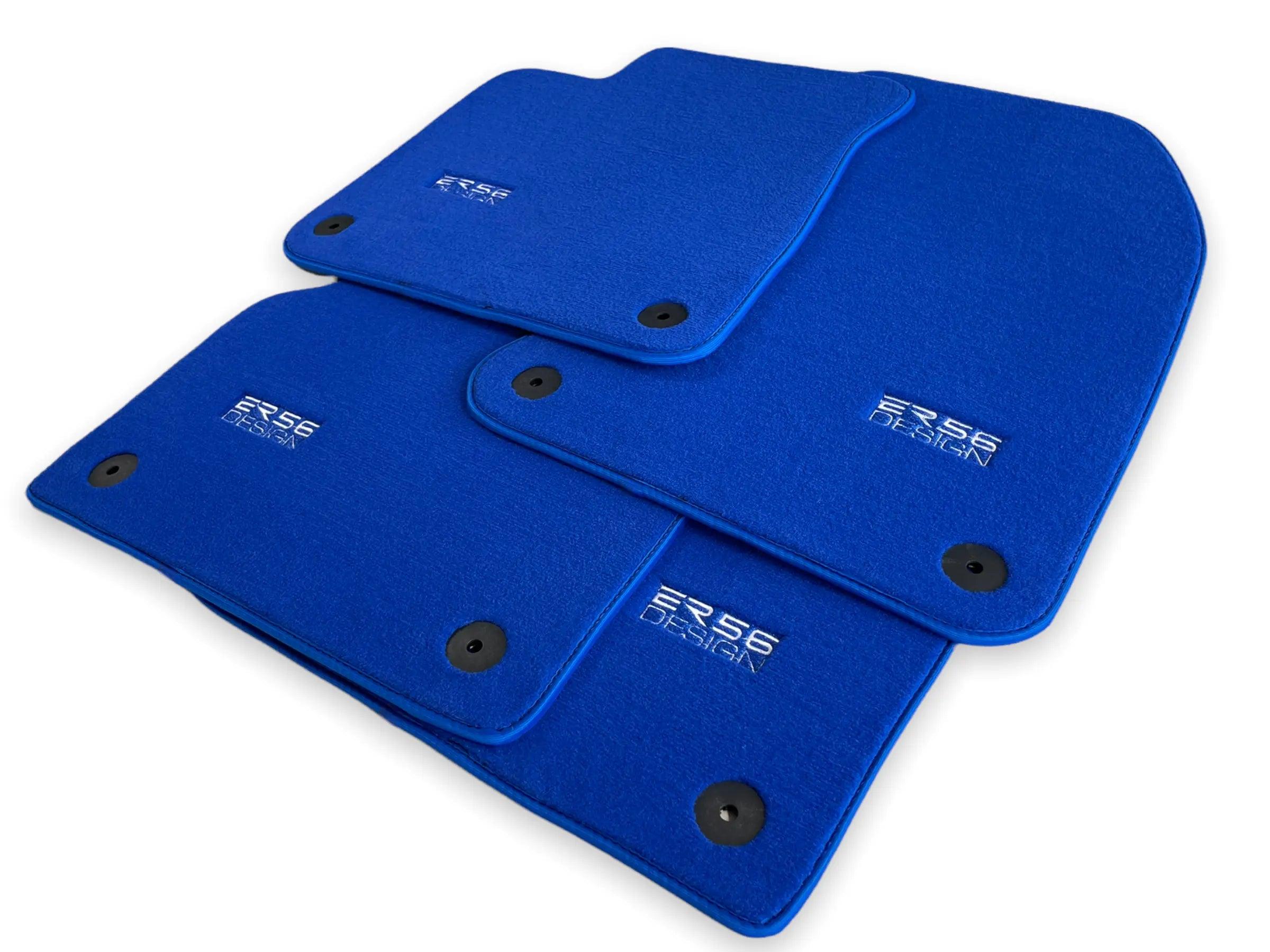 Blue Floor Mats for Audi Q5 FYT Sportback (2021-2024) | ER56 Design