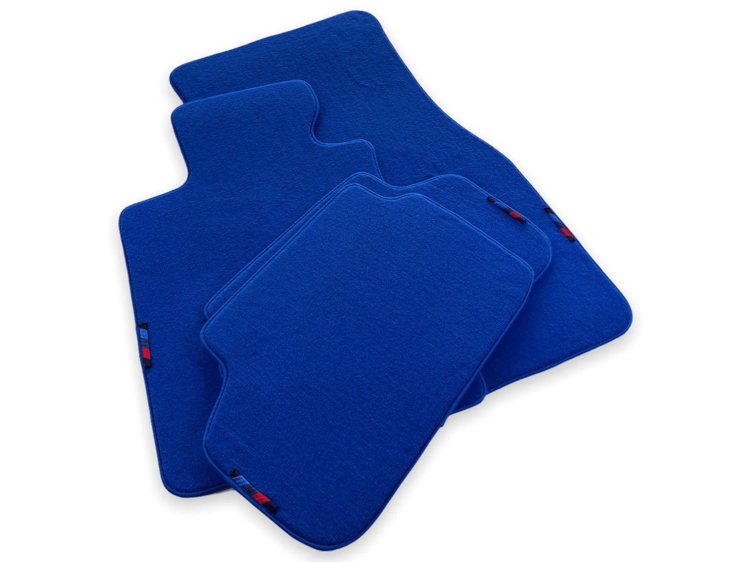 Blue Mats For BMW M4 G82 Coupe With M Package - AutoWin