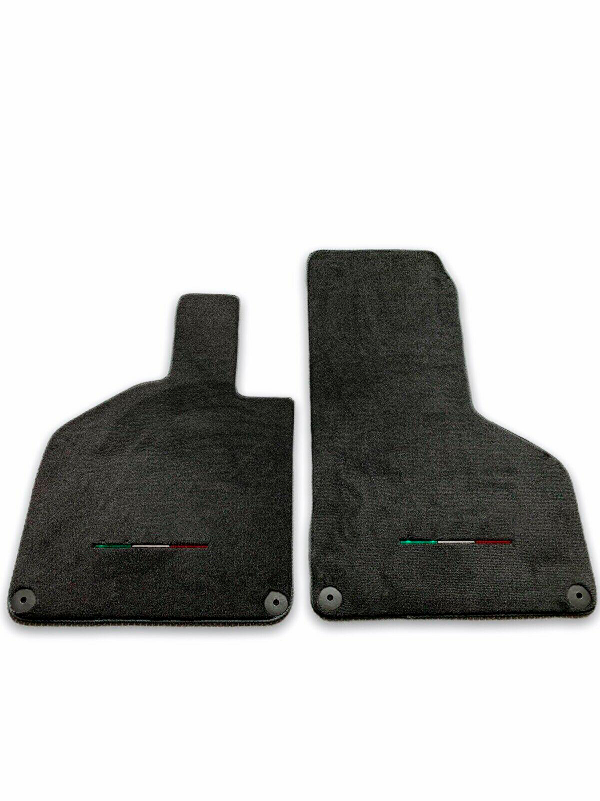 Customizable Floor Mats for Lamborghini Huracan with Italian Flag