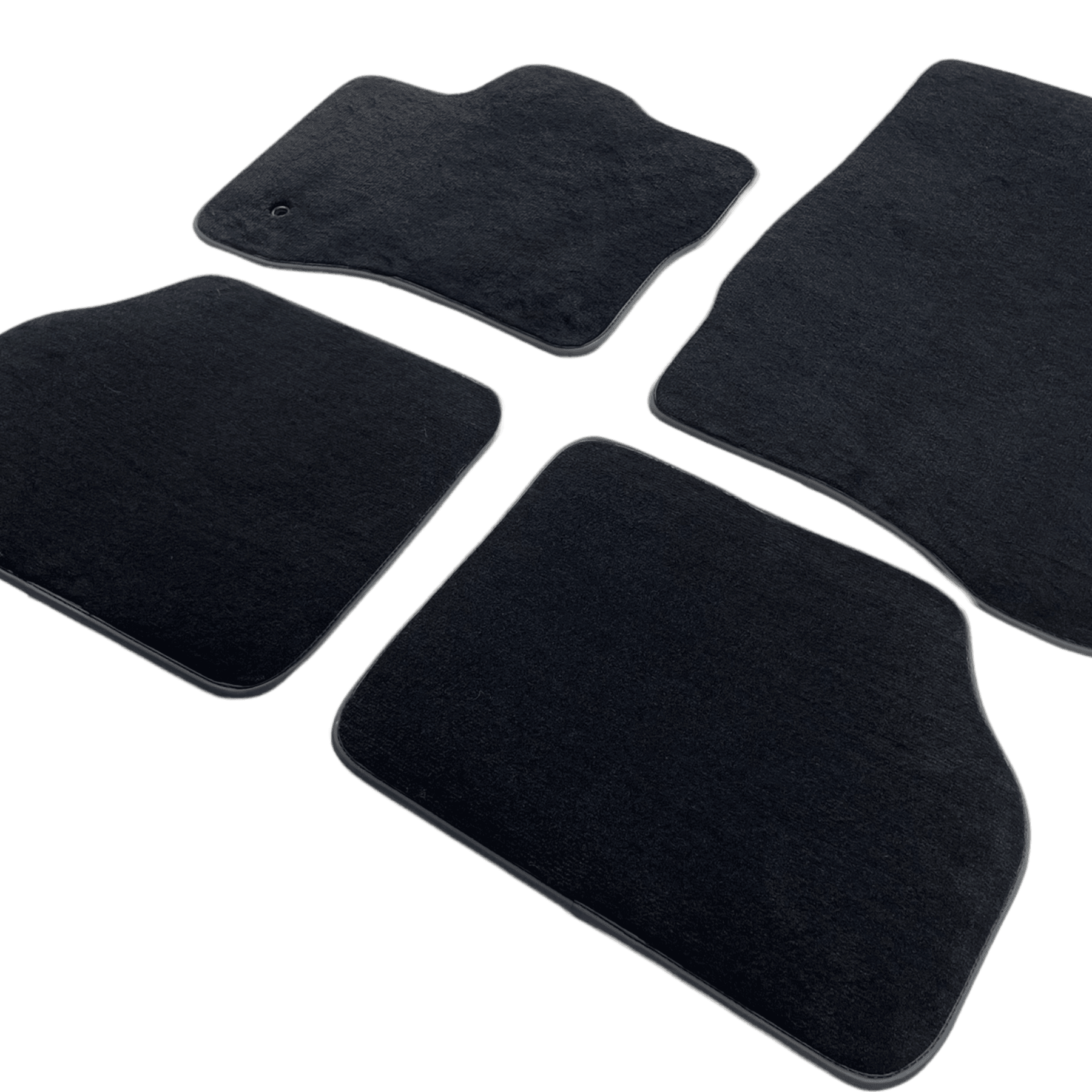 Floor Mats For Lincoln MKS 2009-2016 Black Tailored Carpets - AutoWin