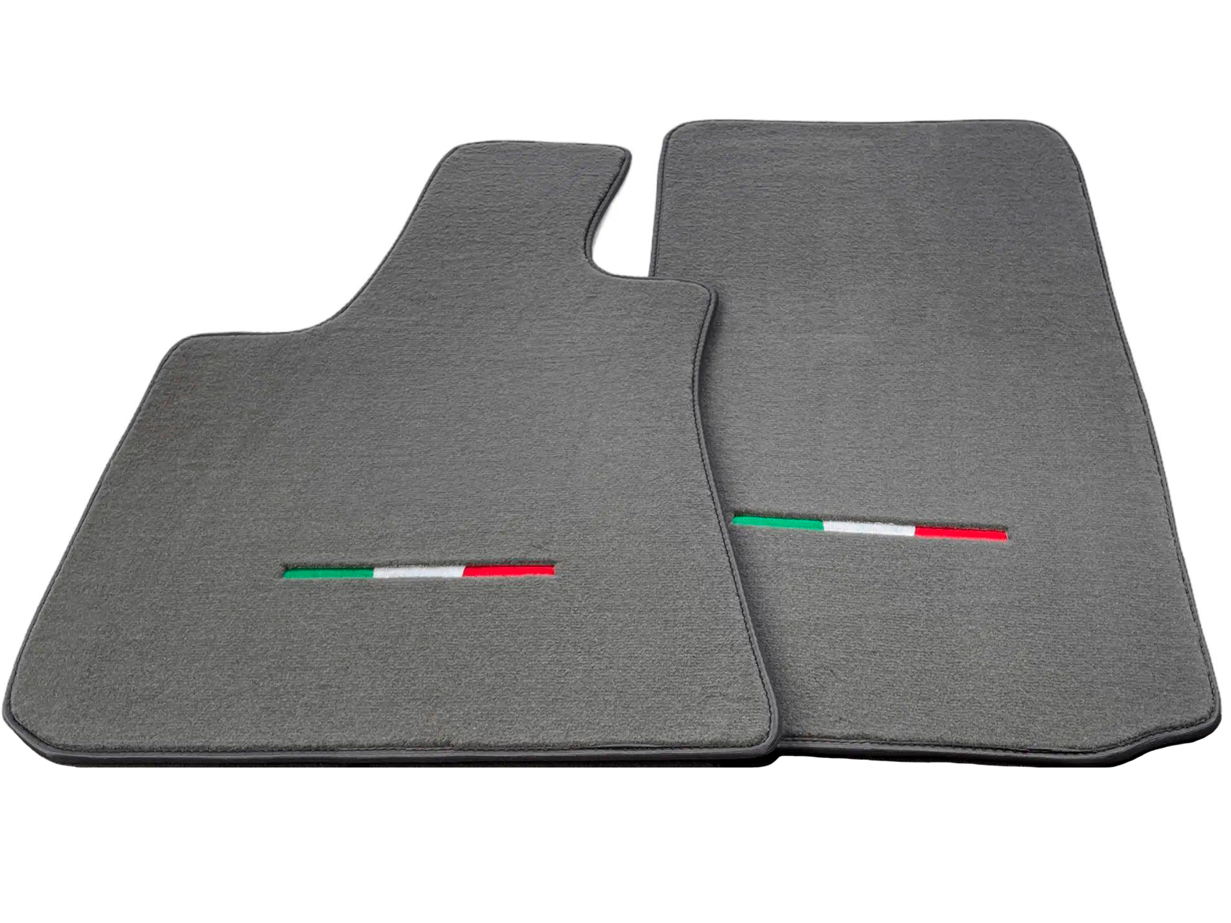 Gray Floor Mats For Maserati MC20 (2020-2023) Italy Edition