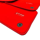 Red Floor Mats for Audi A1 3-door Hatchback 2010-2018 | ER56 Design